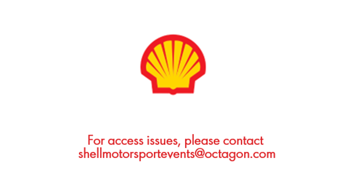 Shell Motorsport Events Portal